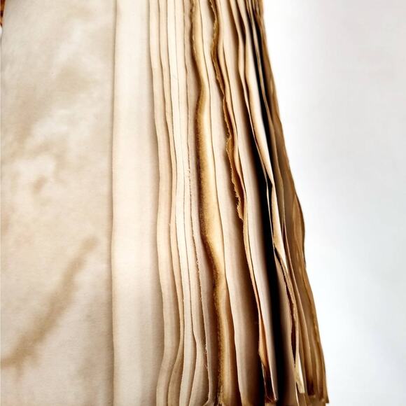 25 Coffee Dyed 11"x17" Papers, Hand Dyed Papers, Junk Journal Supply - Picture 1 of 5